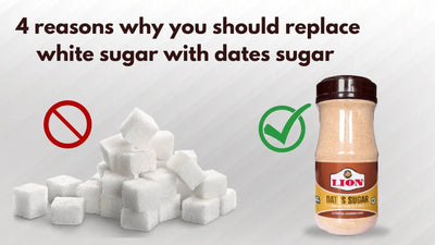 4 reasons why you should replace white sugar with dates sugar