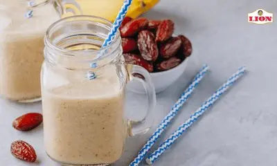 Banana-Date Smoothie Recipe | Date Smoothie – Lion Dates