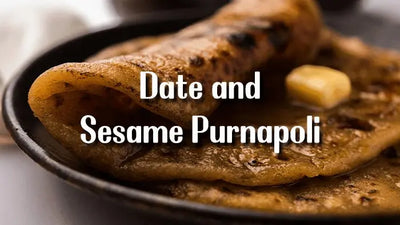 Date and Sesame Purnapoli with Lion Delicacy Dates