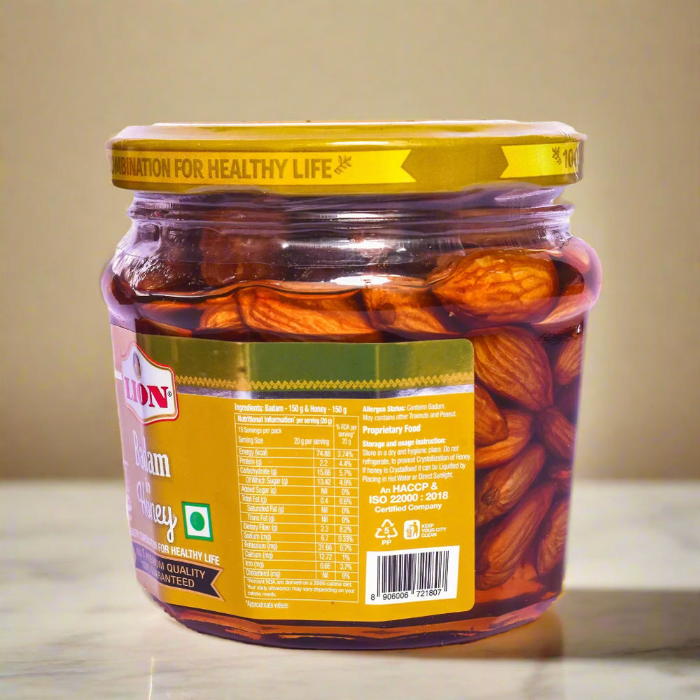 Lion Badam in Honey - Lion Dates
