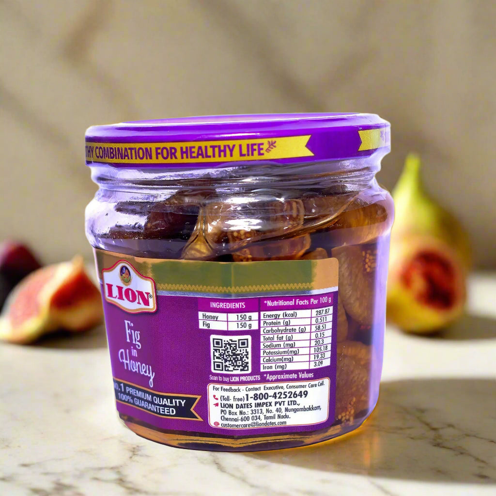 Lion Fig in Honey - Lion Dates