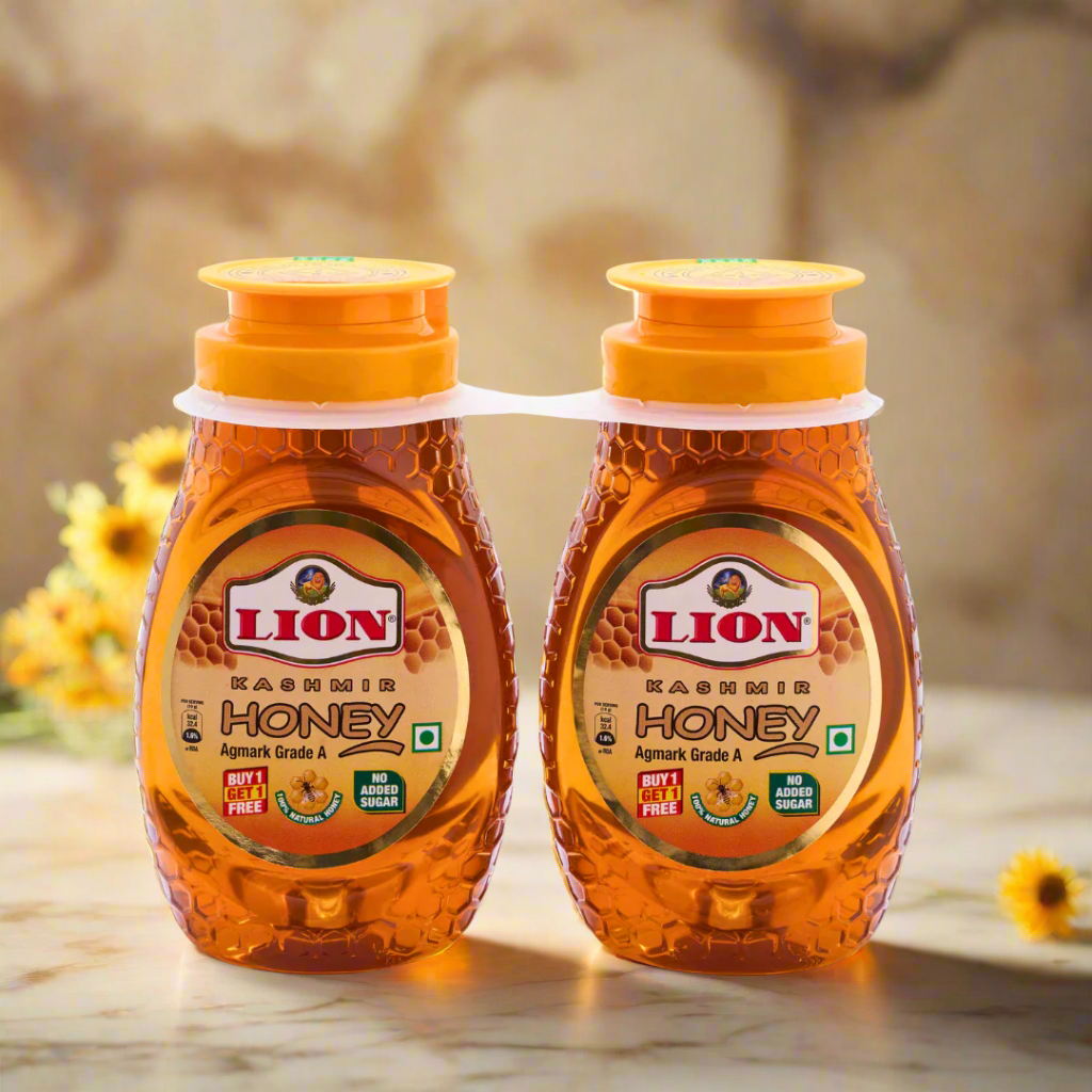 Lion Kashmir Honey | Pure Kashmir Honey 1+1 (400gm) – Lion Dates