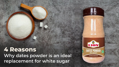 4 reasons why dates powder is an ideal replacement for white sugar