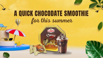 A quick chocodate smoothie for this summer