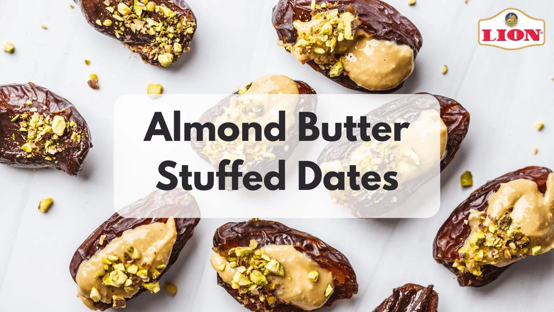 Almond Butter Stuffed Dates