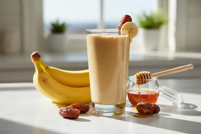 Banana-Date Smoothie – Natural Energy in a Glass