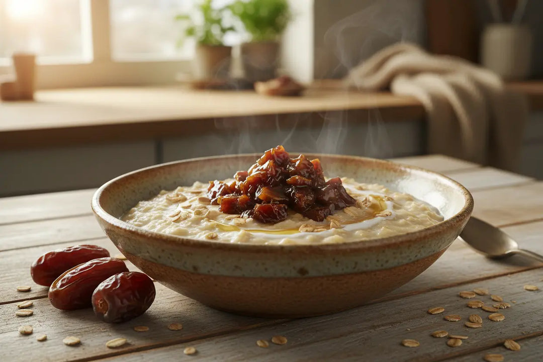 Date Oats Porridge – A Naturally Sweet Energy-Boosting Breakfast