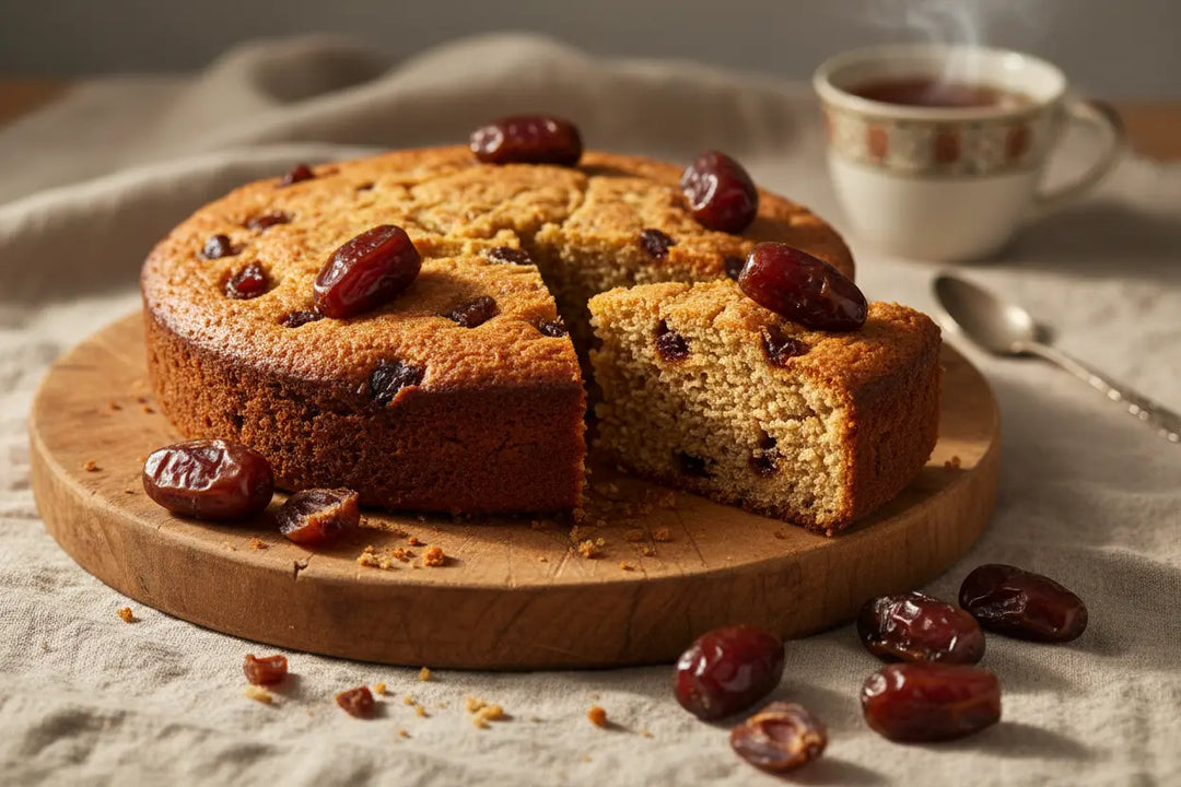 Dates Cake – Moist Sugar-Free Cake Sweetened with Dates