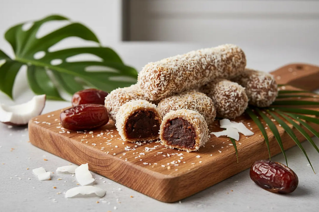 Dates Coconut Rolls – No-Bake Tropical Snack Bites