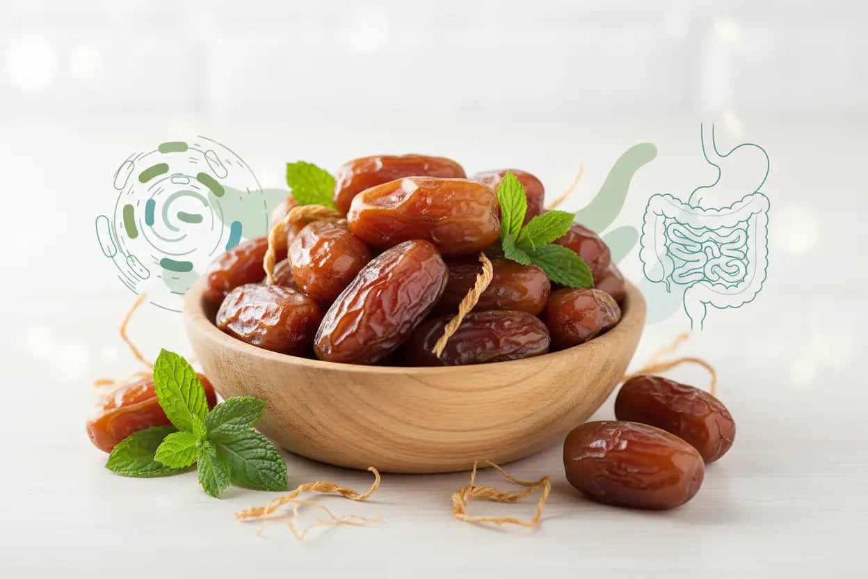 Dates for Gut Health: How Dates Improve Digestion & Gut Microbiome