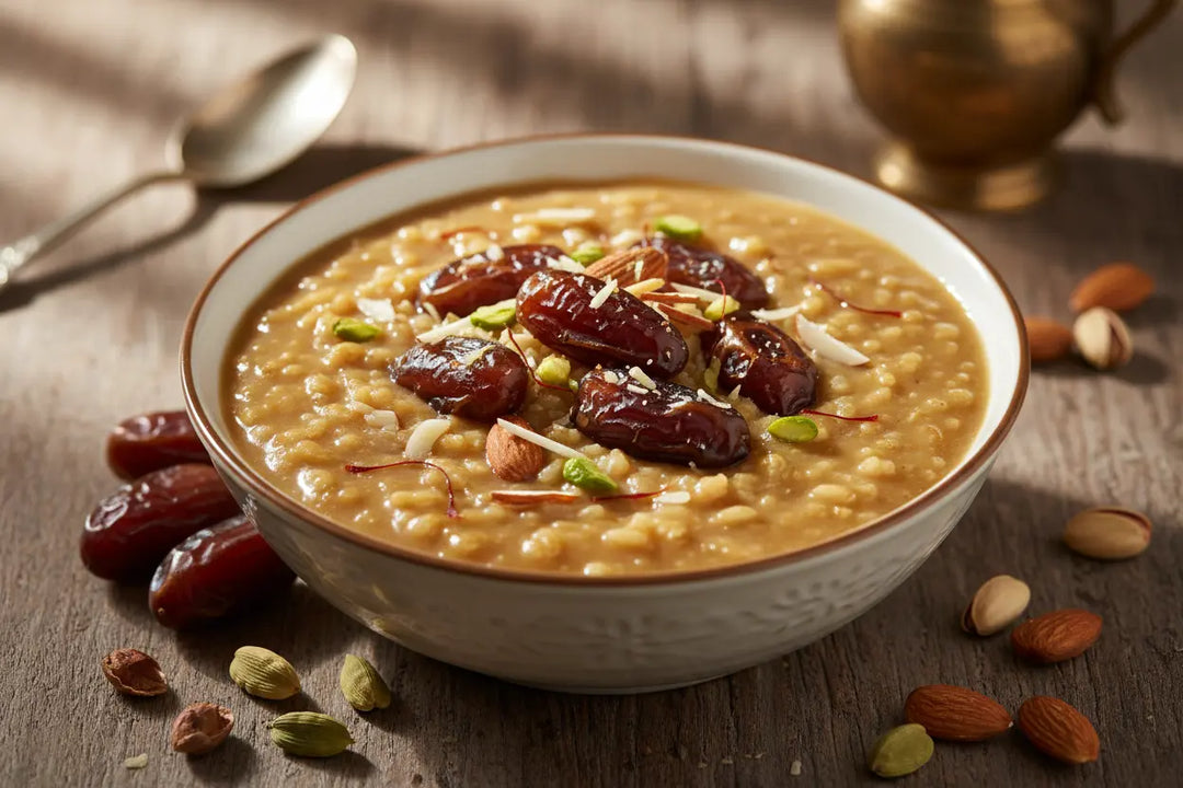 Dates Kheer – Creamy Indian Rice Pudding with Dates