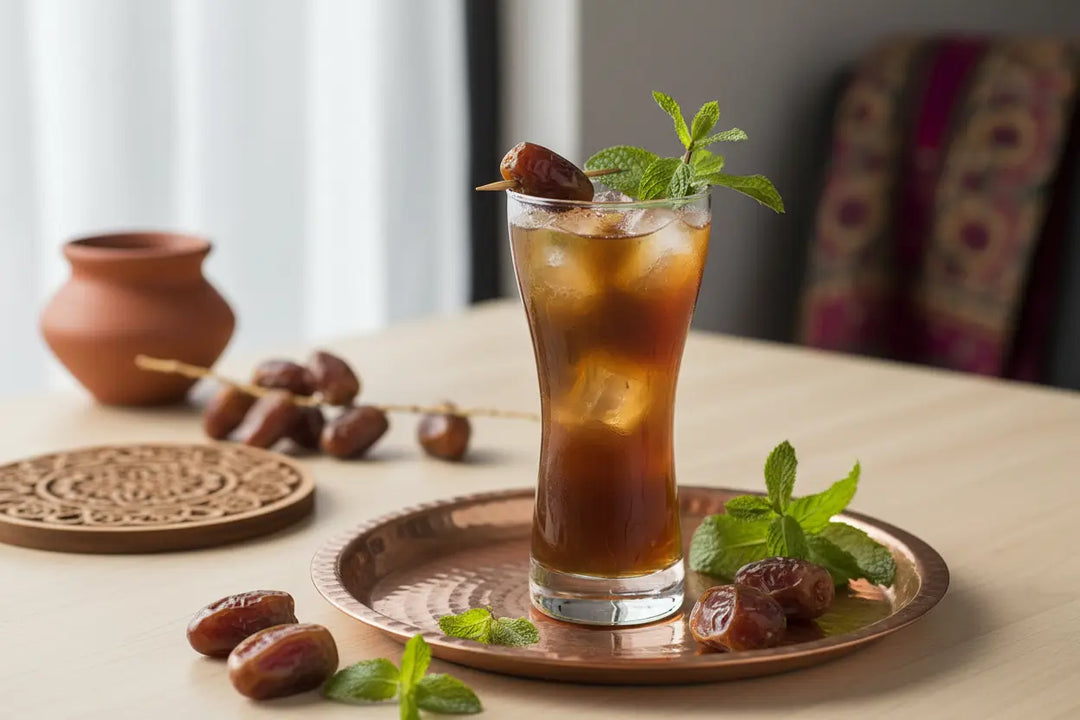 Dates Sharbath Mocktail – Traditional Indian Cooler with a Modern Twist