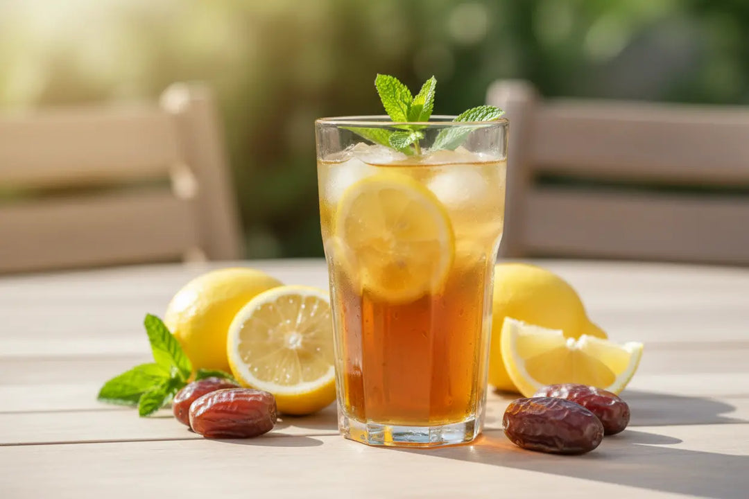 Dates Syrup Lemonade – Refreshing Sugar-Free Summer Drink