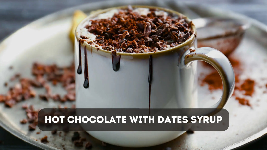 Hot Chocolate with Dates Syrup