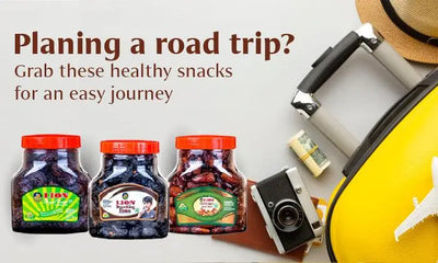 Planning a road trip? Grab these healthy snacks for an easy journey