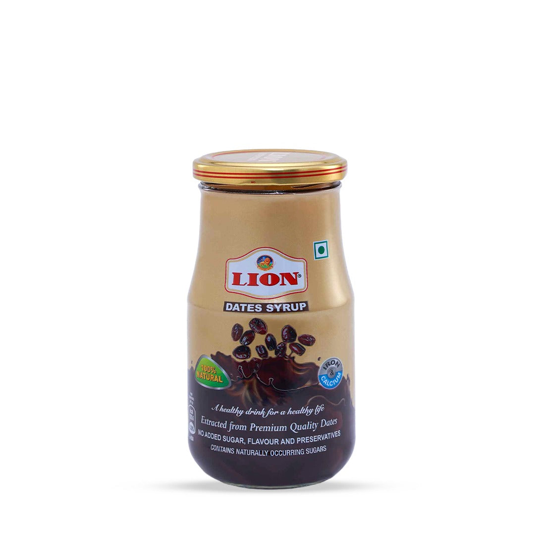 Lion Dates Syrup | No Added Sugar | Healthy Syrup for Milk, & kids
