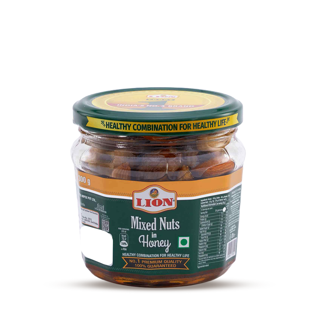 Lion Mixed Nuts in Honey