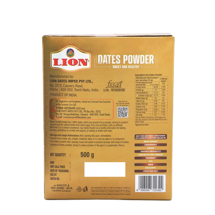 Lion Dates Powder