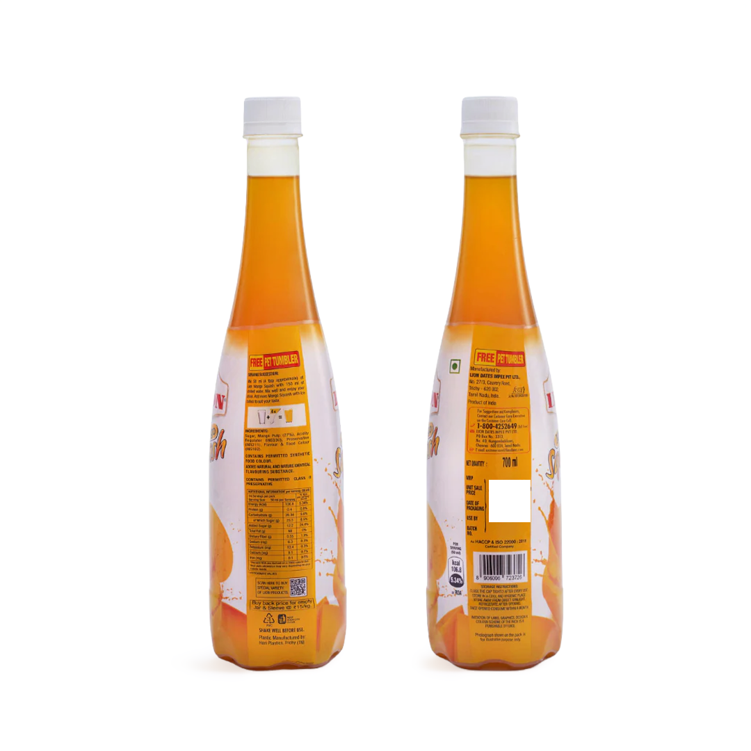 Lion Mango Squash 700ml