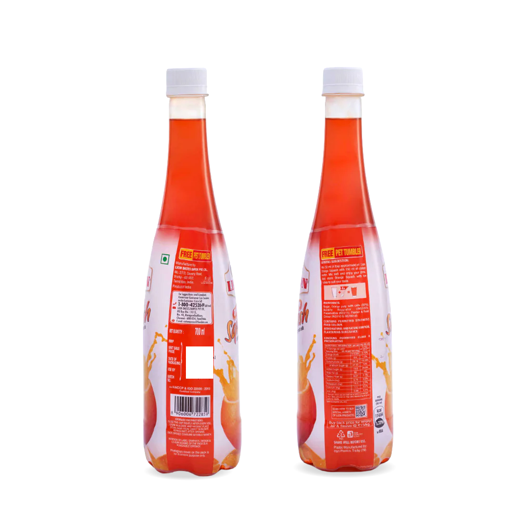 Lion Orange Squash 700ml
