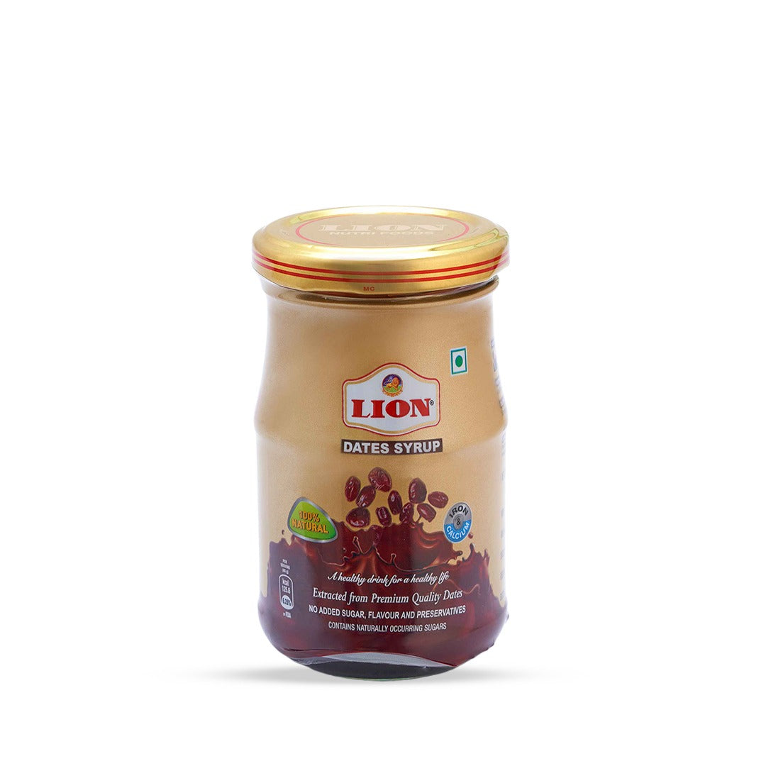 Lion Dates Syrup | No Added Sugar | Healthy Syrup for Milk, & kids