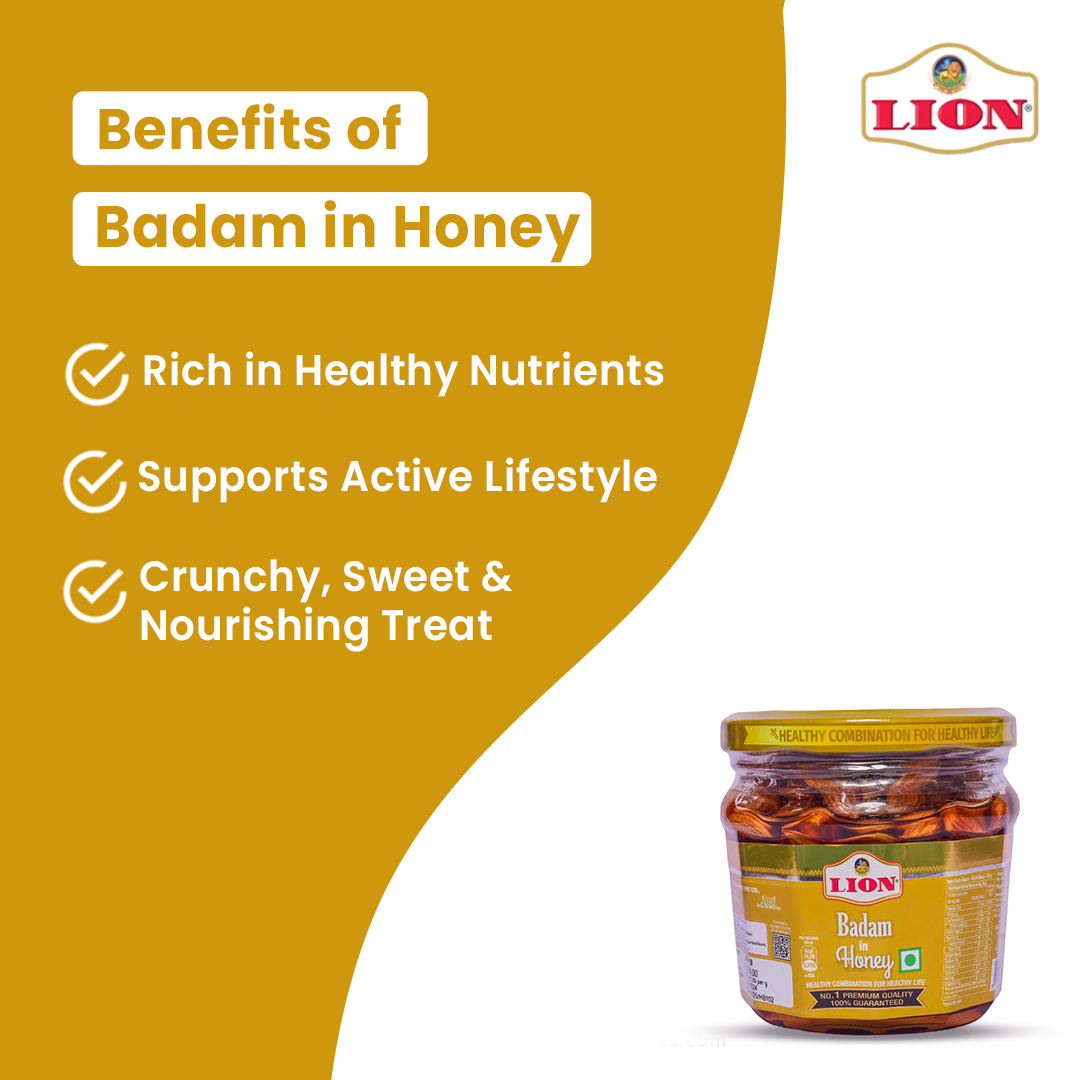 Lion Badam in Honey