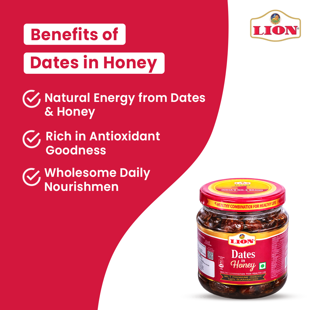 Dates in Pure Honey – Natural Sweetened Dates