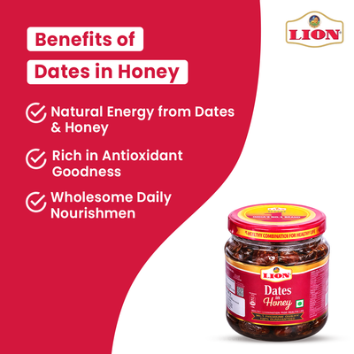 Dates in Pure Honey – Natural Sweetened Dates