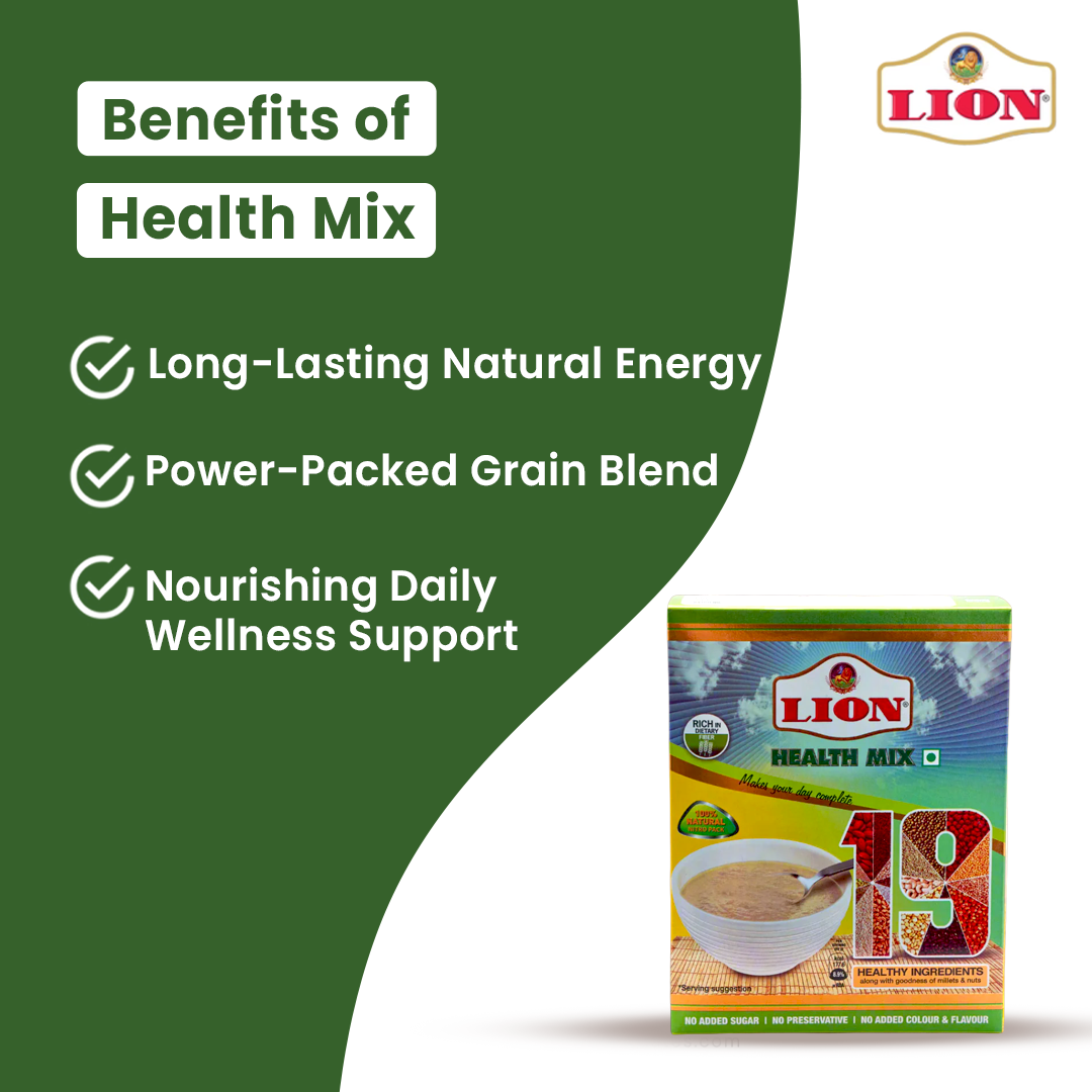 Lion Health Mix  | Health Mix of 19 Ingredients