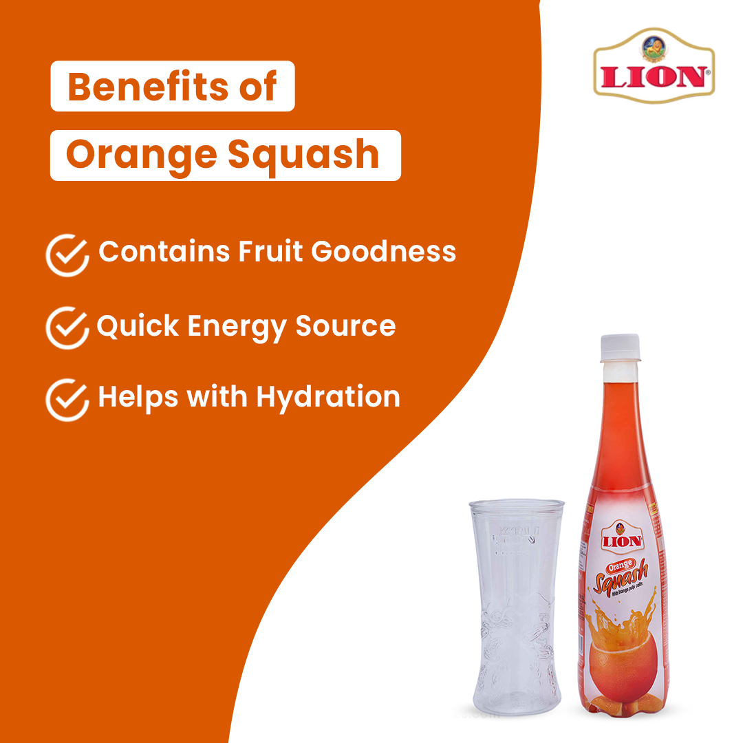 Lion Orange Squash 700ml