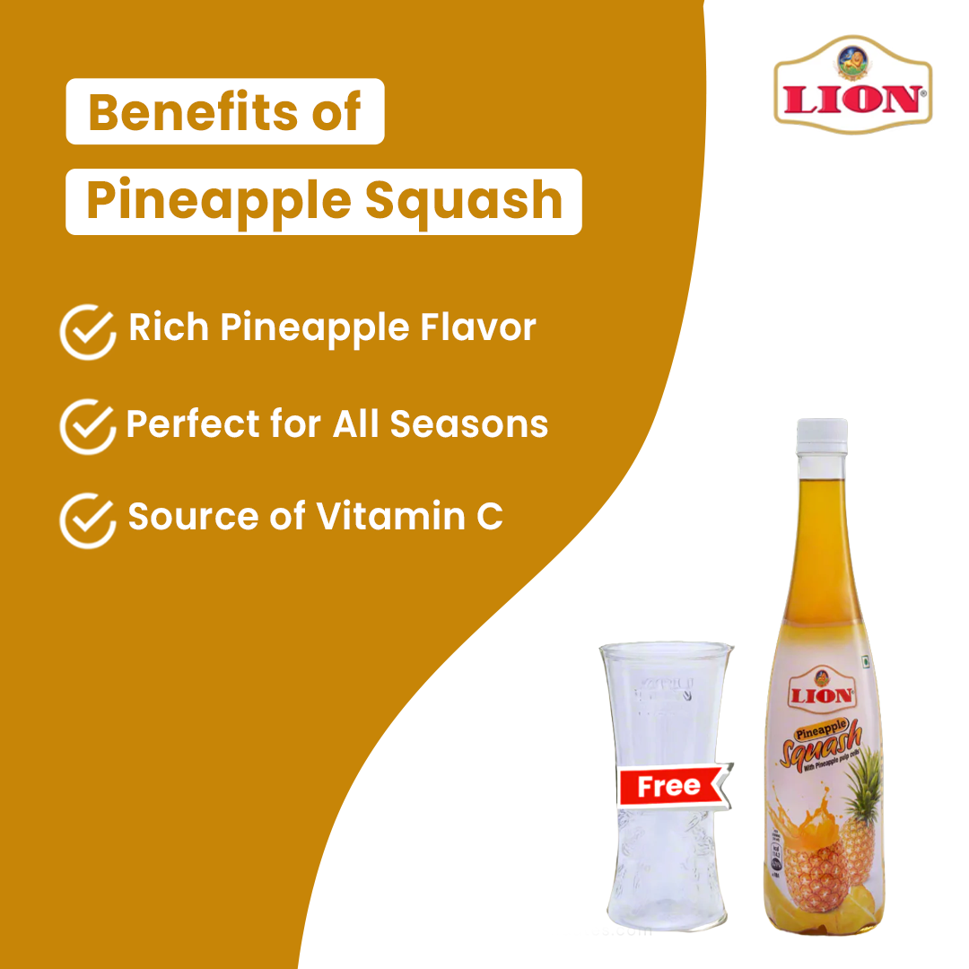 Lion Pineapple Squash