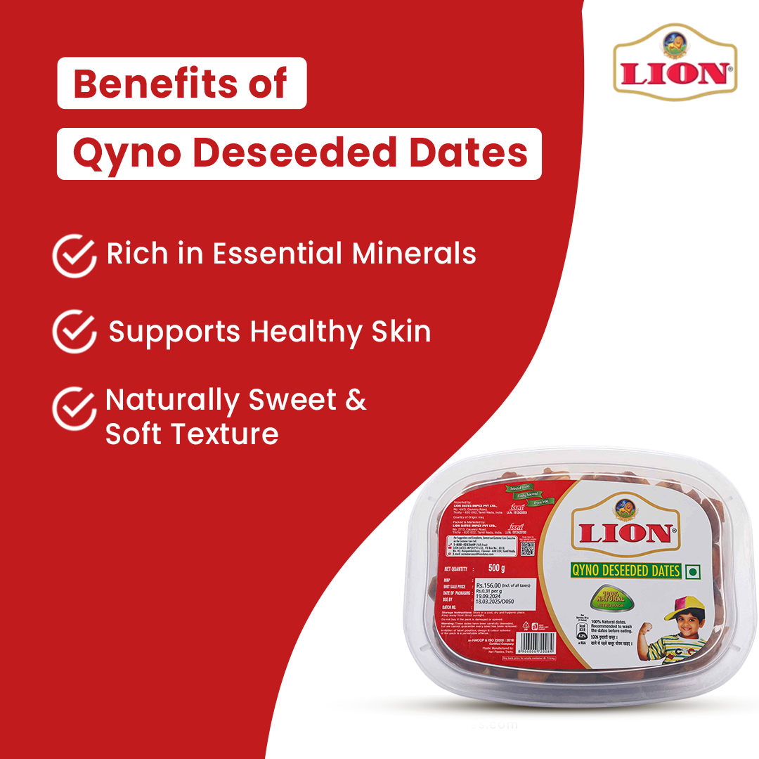 Lion Qyno Deseeded Dates - Lion Dates