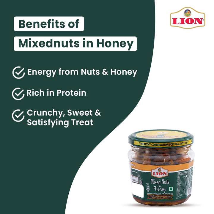 Lion Mixed Nuts in Honey