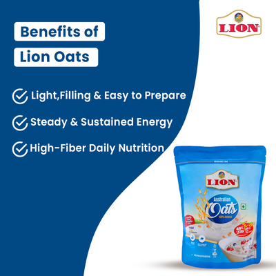 Lion Australian Oats | Oats for weight loss - Lion Dates