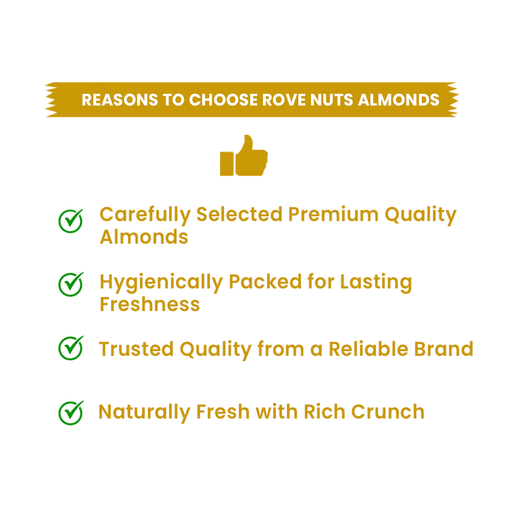 Rove Nuts Almonds