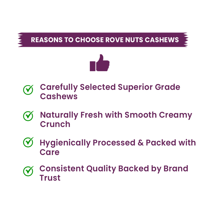 Rove Nuts Cashews