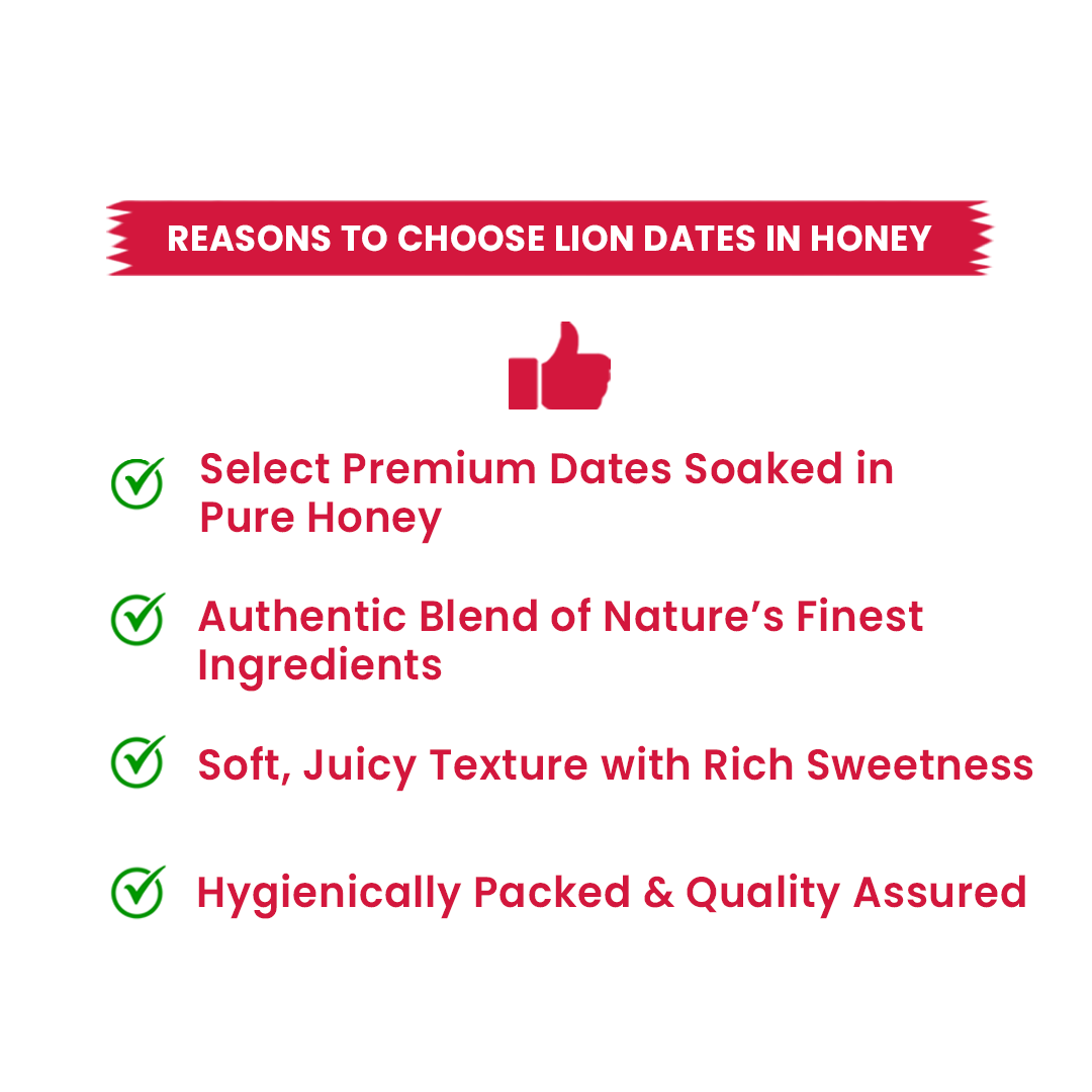 Dates in Pure Honey – Natural Sweetened Dates
