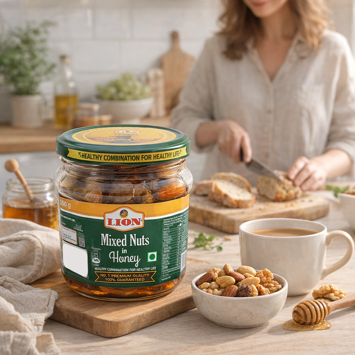 Lion Mixed Nuts in Honey