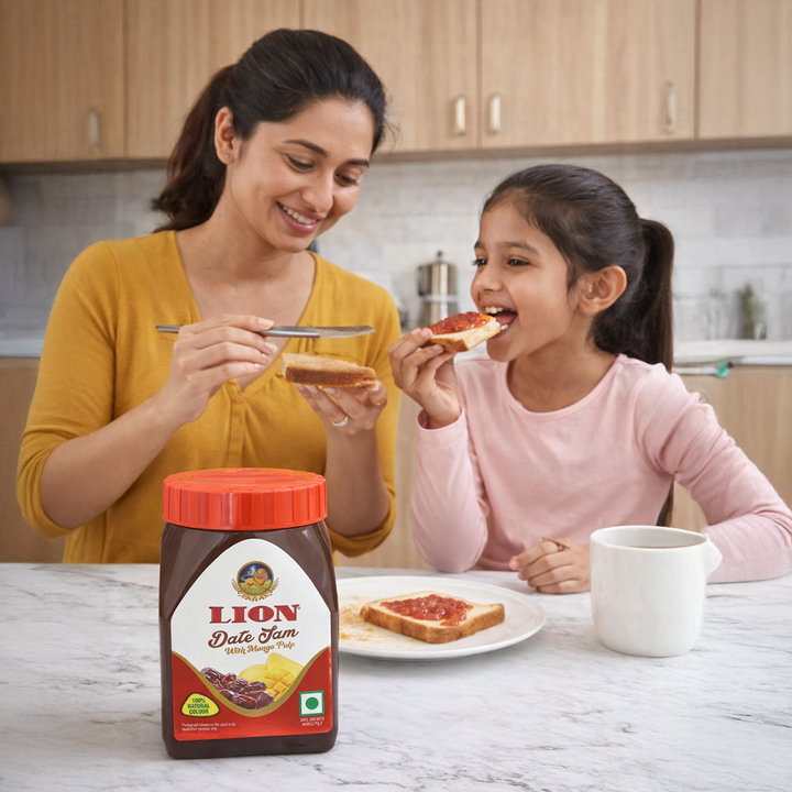 Lion Dates Jam with Mango Pulp