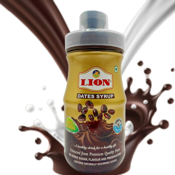 Lion Dates Syrup | No Added Sugar & Preservatives | Organic & Healthy Syrup for Milk, Kids & Babies