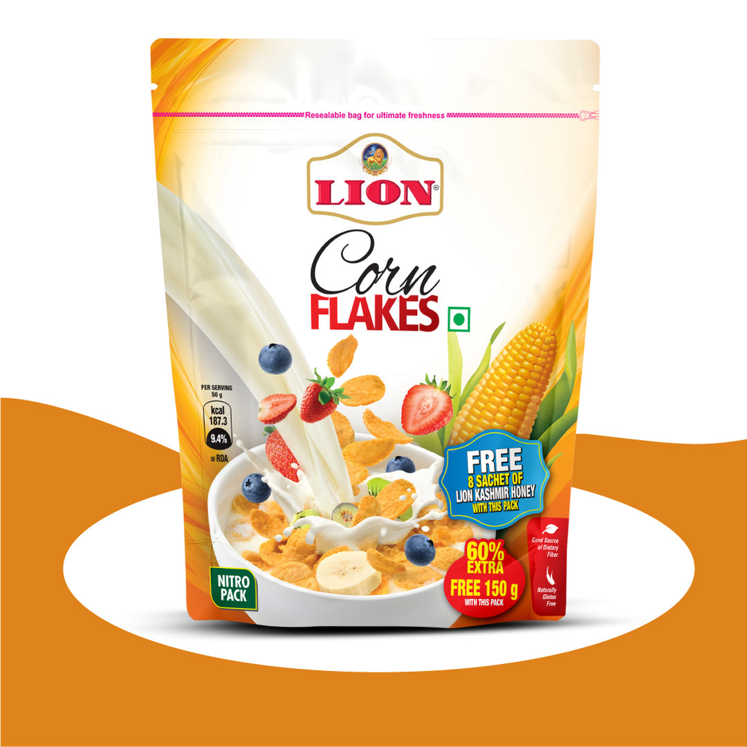 Lion Corn Flakes 400g (250g + 150g free)