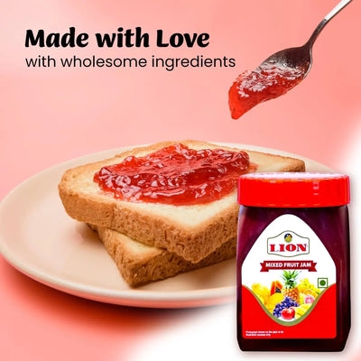 Buy Lion Mixed Fruit Jam | Get Dates Halwa FREE | 100% Natural