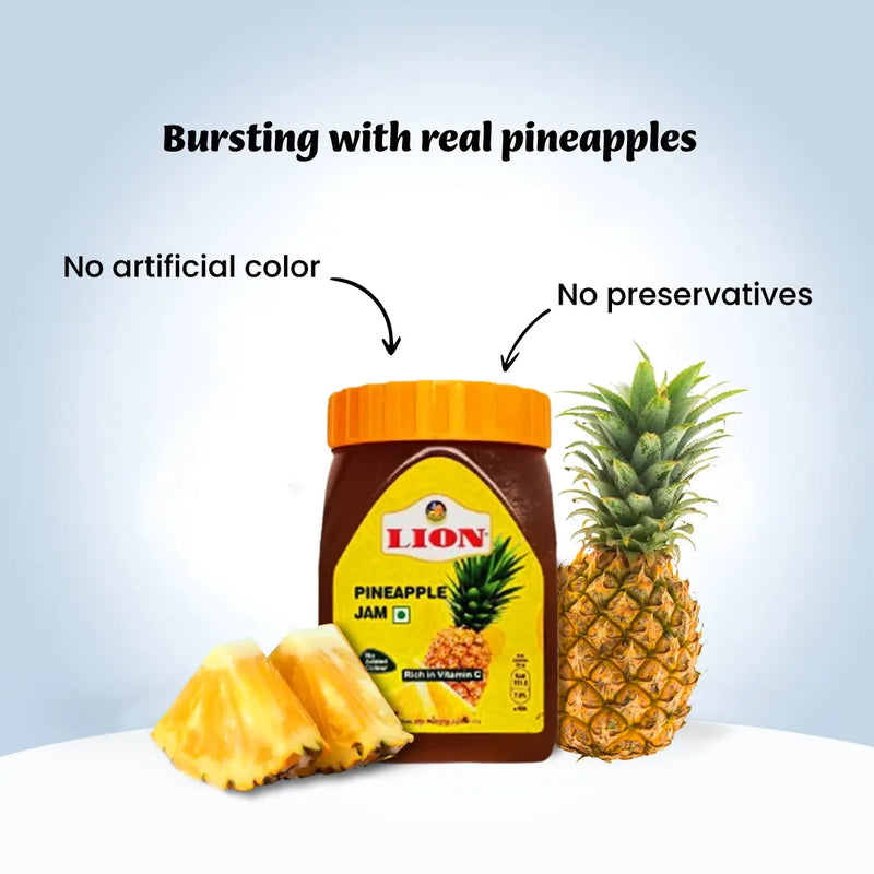 Buy Lion Pineapple Jam & Get FREE Dates Halwa - Lion Dates