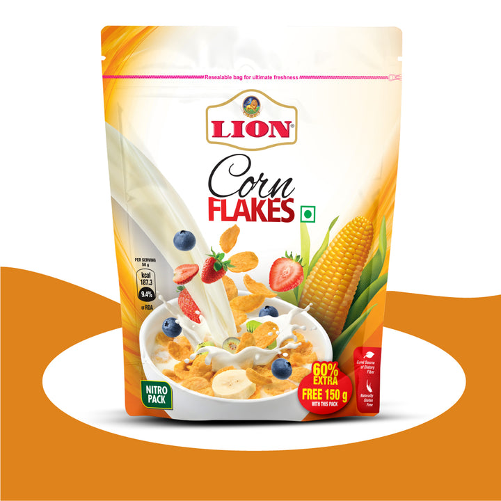 Lion Corn Flakes 400g (250g + 150g free)