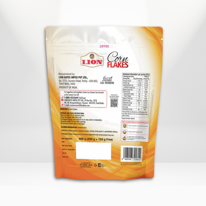 Lion Corn Flakes 400g (250g + 150g free)