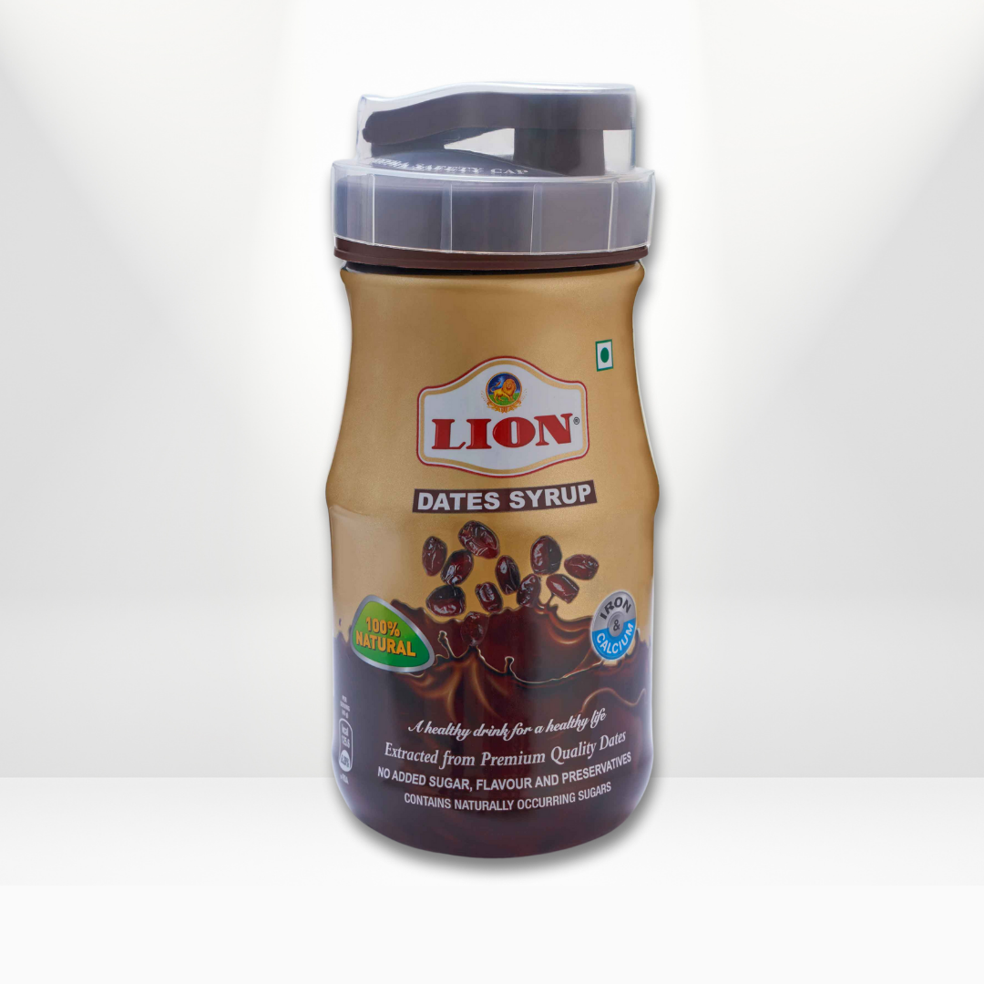 Lion Dates Syrup | No Added Sugar & Preservatives | Organic & Healthy Syrup for Milk, Kids & Babies