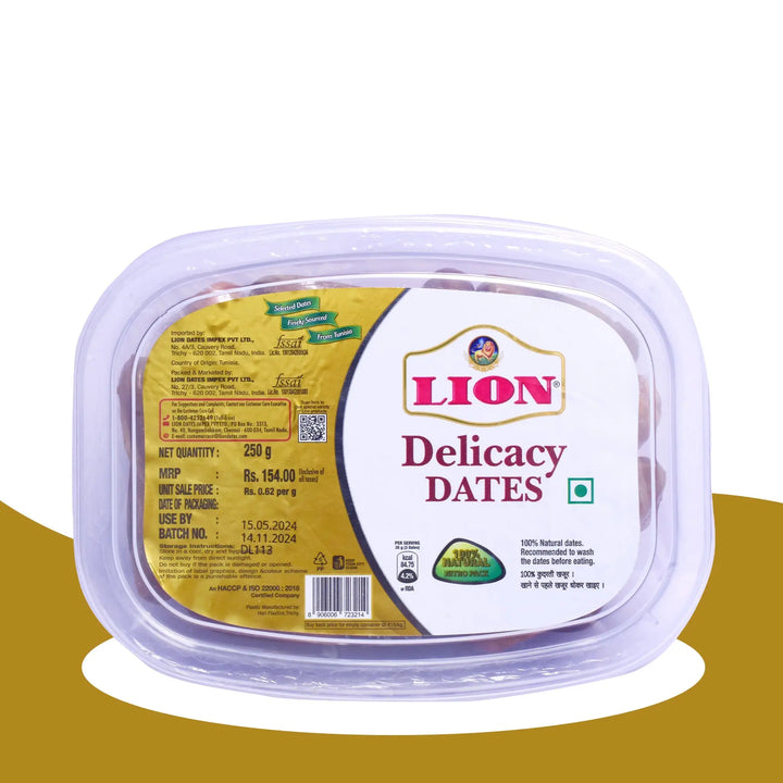 Delicacy Dates: Fresh from Saudi Arabia - Lion Dates