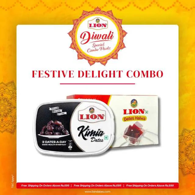 Festive Delight Combo – Kimia Dates & Dates Halwa - Lion Dates