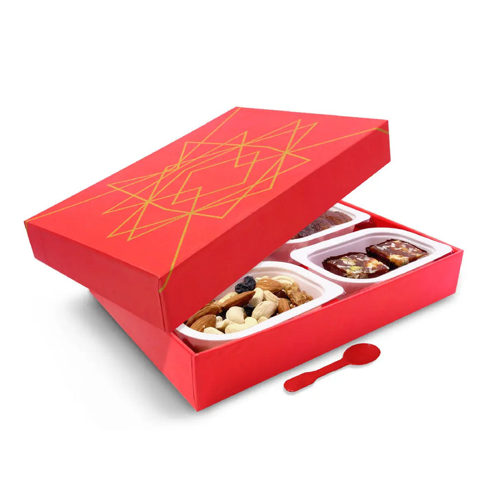 Festive Nut Medley – Delicacy Dates, Halwa & Mixed Nuts - Lion Dates