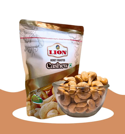 Honey Roasted Cashew | Gluten Free Snack - Lion Dates